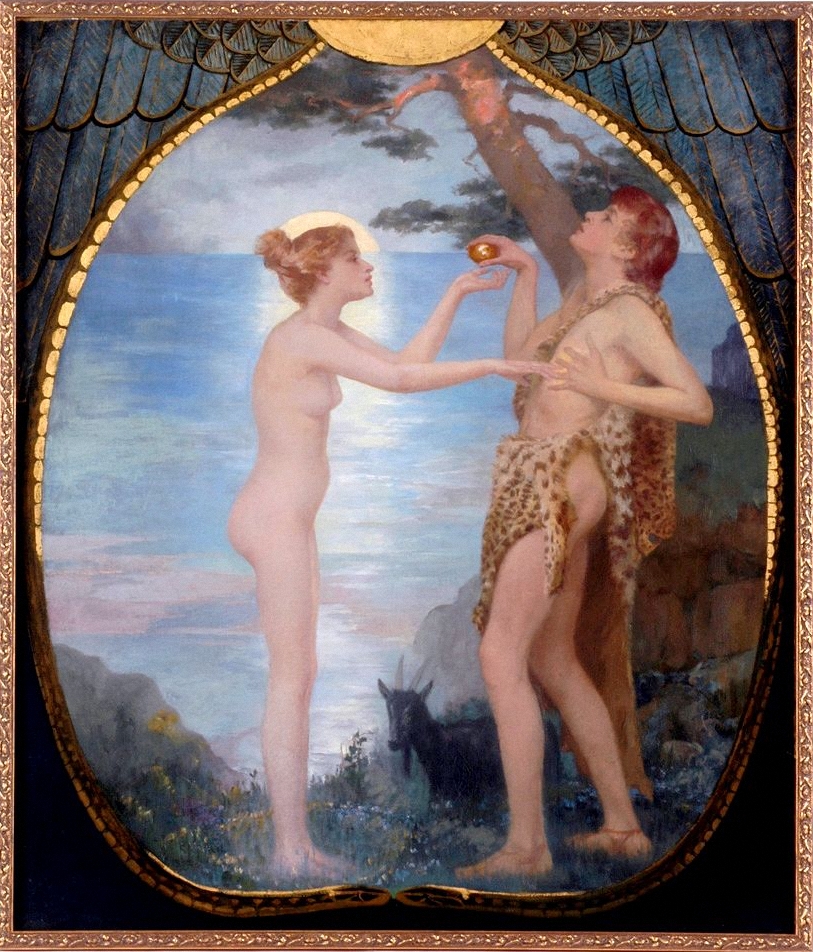 Adam Und Eva by Reginald Machell, 1892